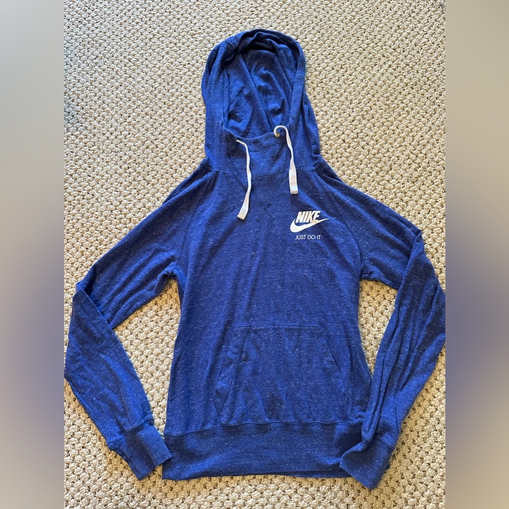 Nike blue hoodie